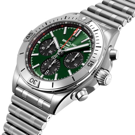 breitling chronomat b01 42 bentley green|breitling chronomat b01 42 review.